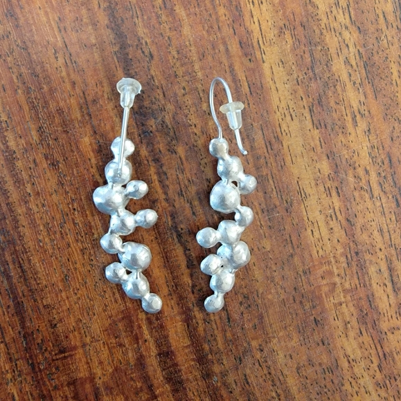 Sterling Silver Sarah Richardson Milkyway Earrings - Picture 3 of 4